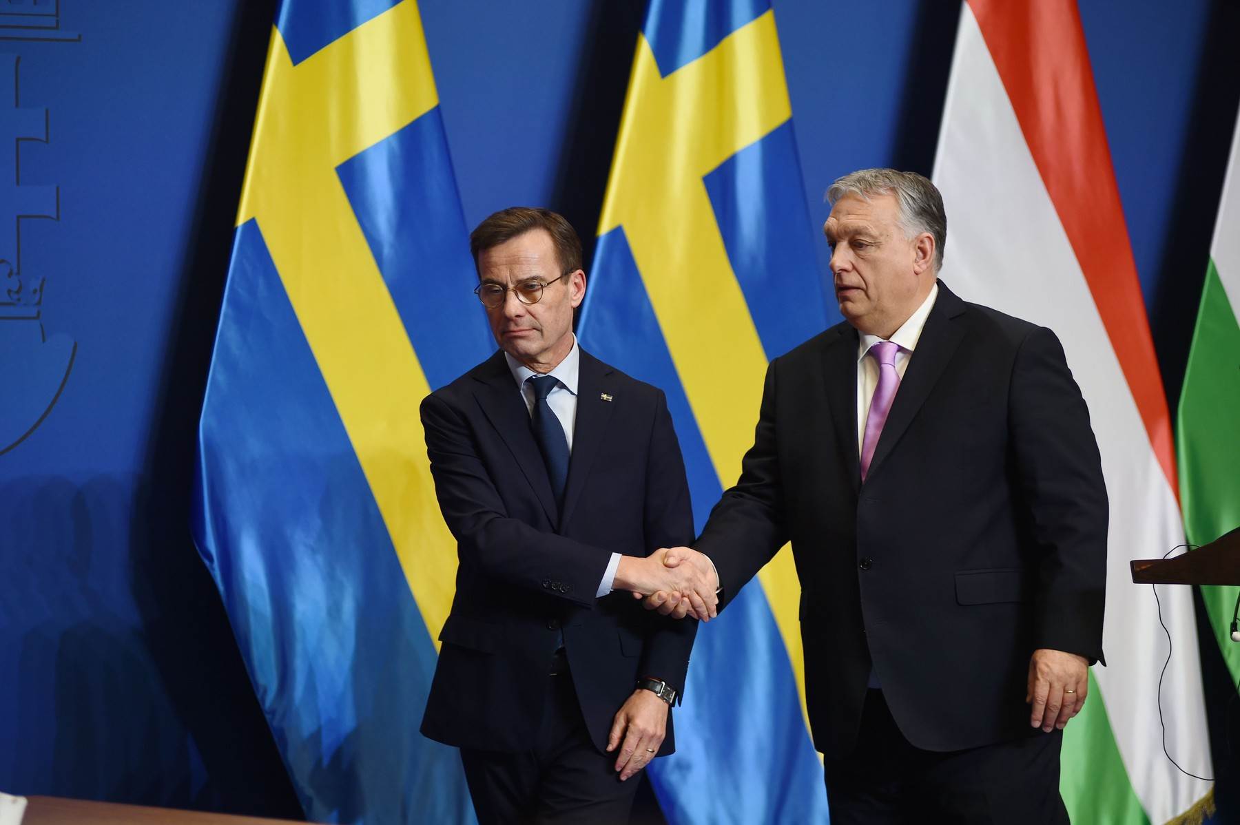 Ulf Kristersson i Viktor Orban   Ulf Kristersson i Viktor Orban