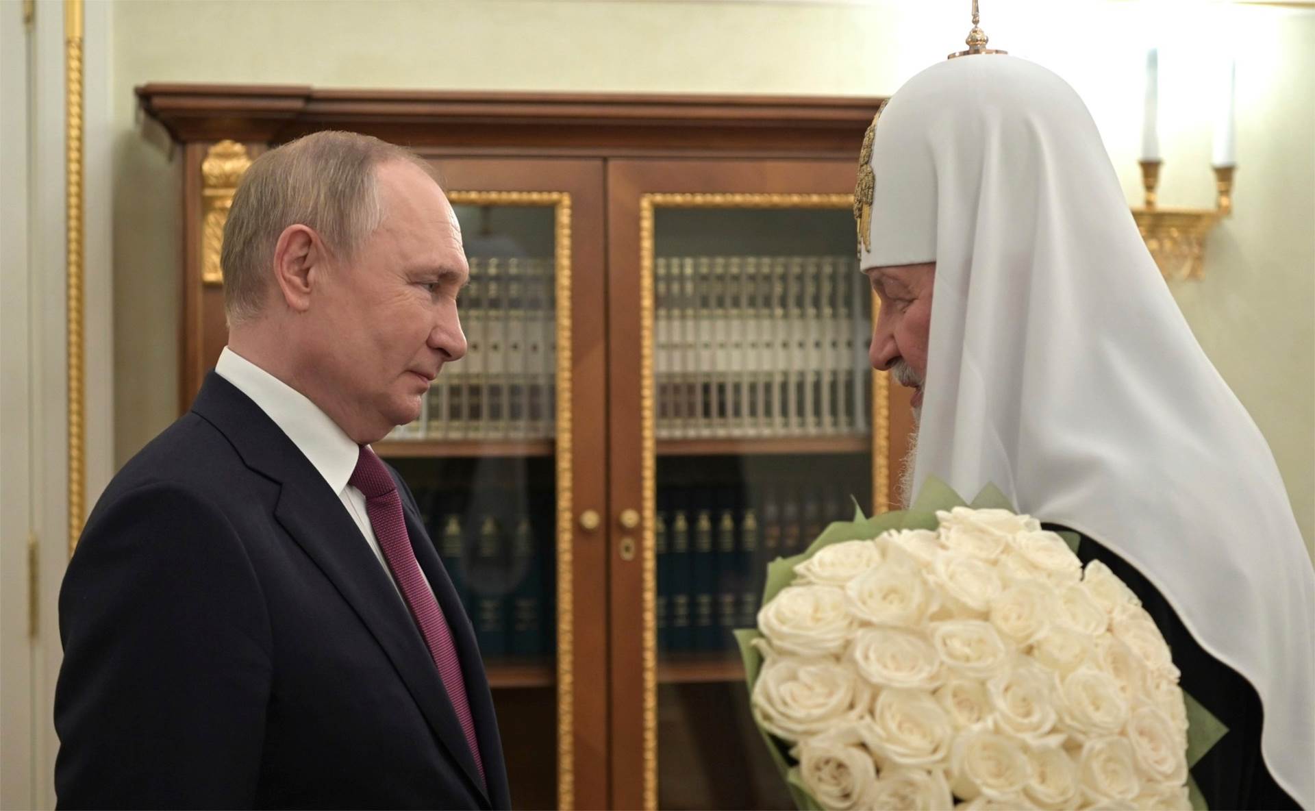 Patrijarh Kiril i ruski predsjednik Vladimir Putin   Patrijarh Kiril i ruski predsjednik Vladimir Putin