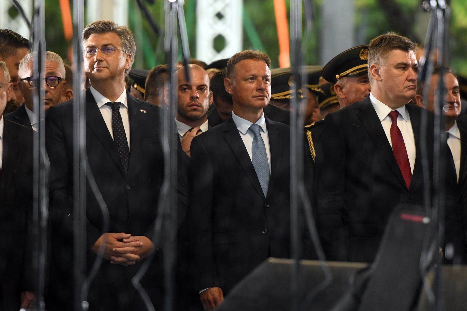 Andrej Plenković i Zoran Milanović Andrej Plenković i Zoran Milanović