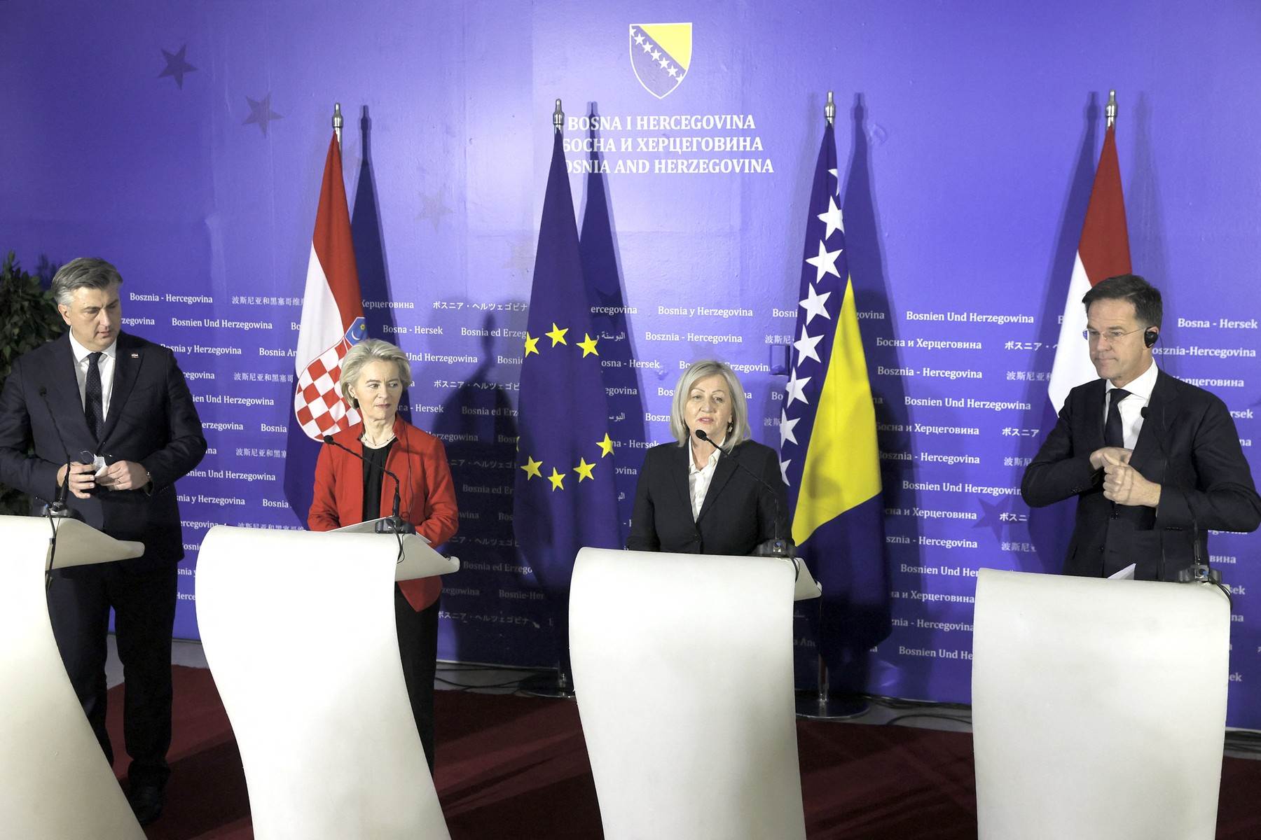  'EU trojka' u Sarajevu u siječnju 2024. 