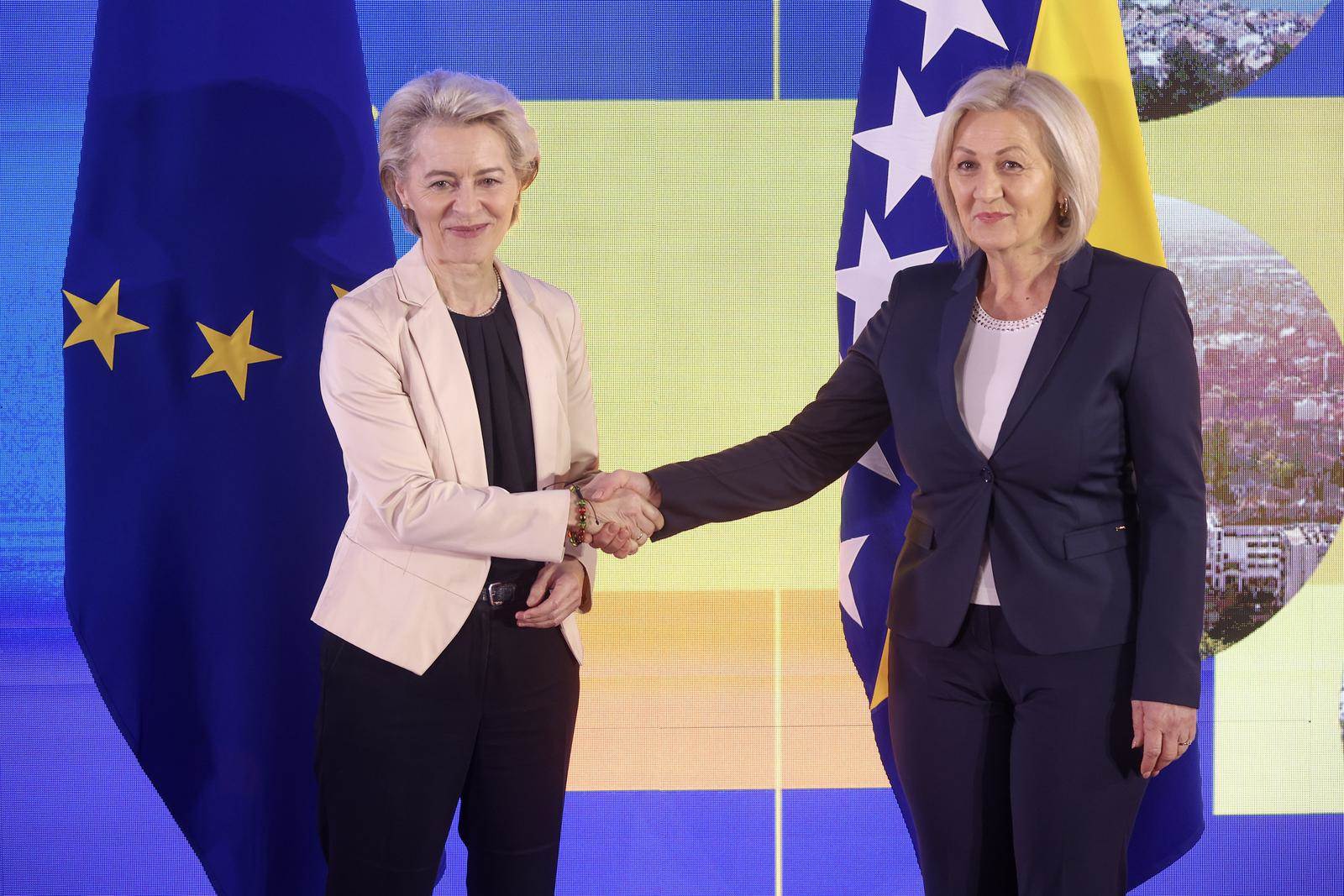 Ursula von der Leyen i Borjana Krišto   Ursula von der Leyen i Borjana Krišto