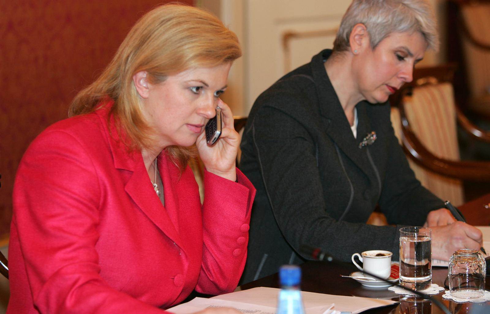 Kolinda Grabar-Kitarović i Jadranka Kosor Kolinda Grabar-Kitarović i Jadranka Kosor