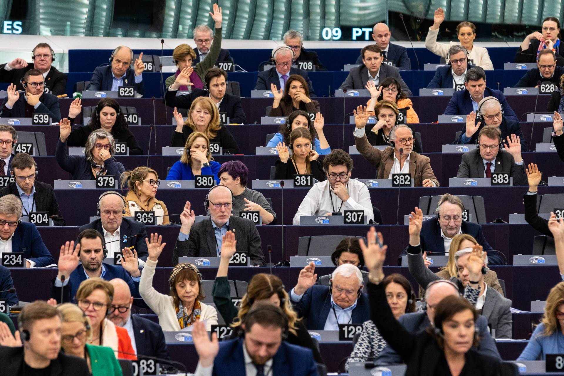 glasanje u Europskom parlamentu glasanje u Europskom parlamentu
