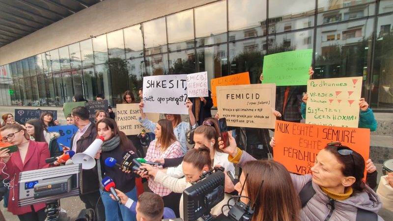 Tirana protest.jpeg Tirana protest.jpeg