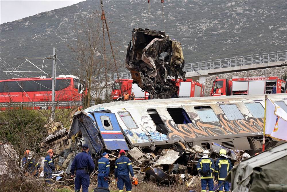  željeznička nesreća u Grčkoj 
