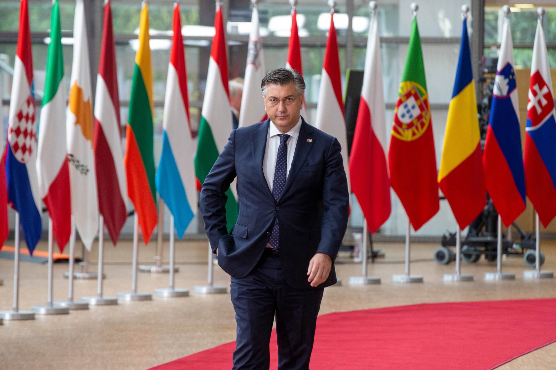 Andrej Plenković na Europskom vijeću Andrej Plenković na Europskom vijeću