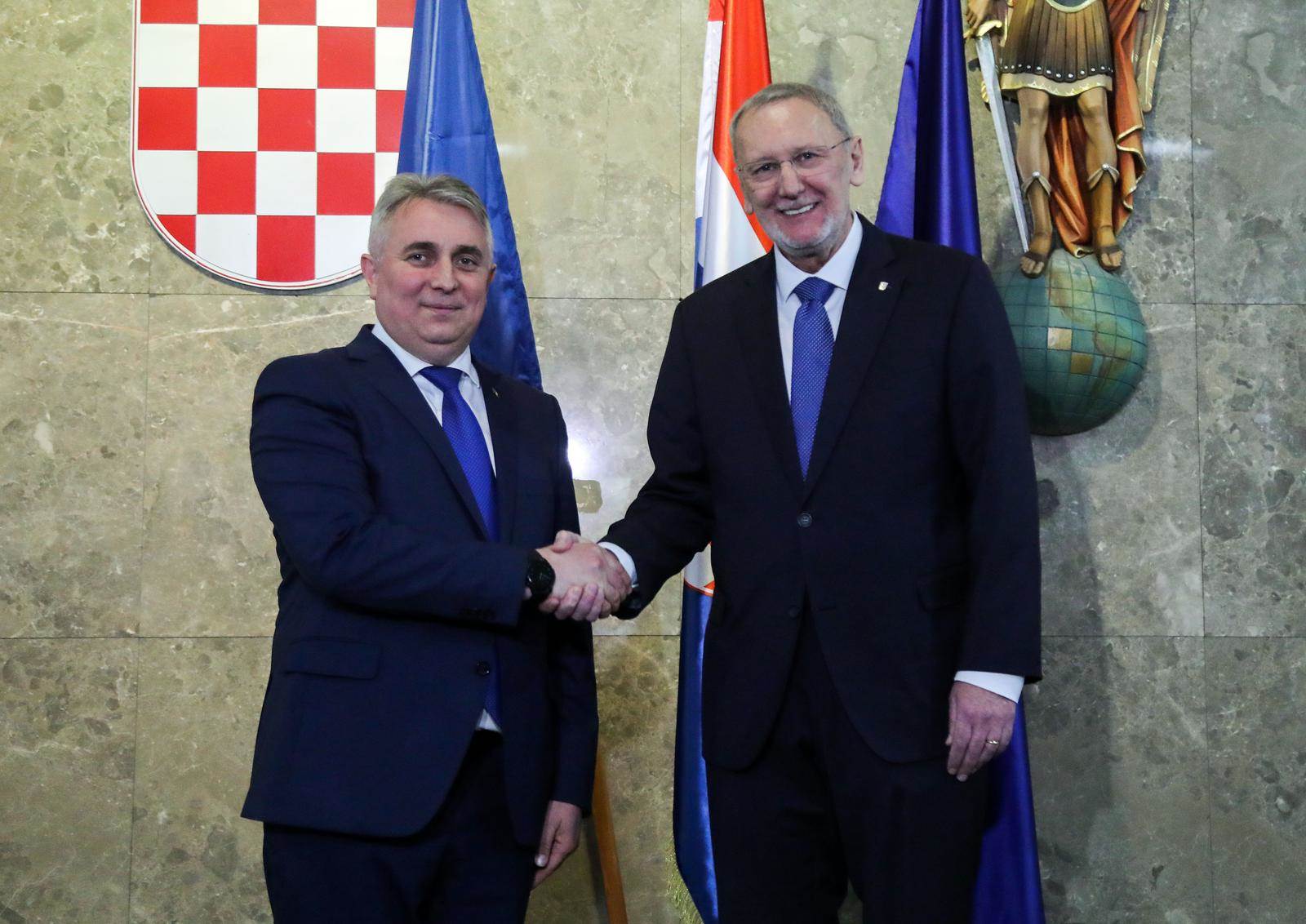 Lucian Bode i Davor Božinović Lucian Bode i Davor Božinović