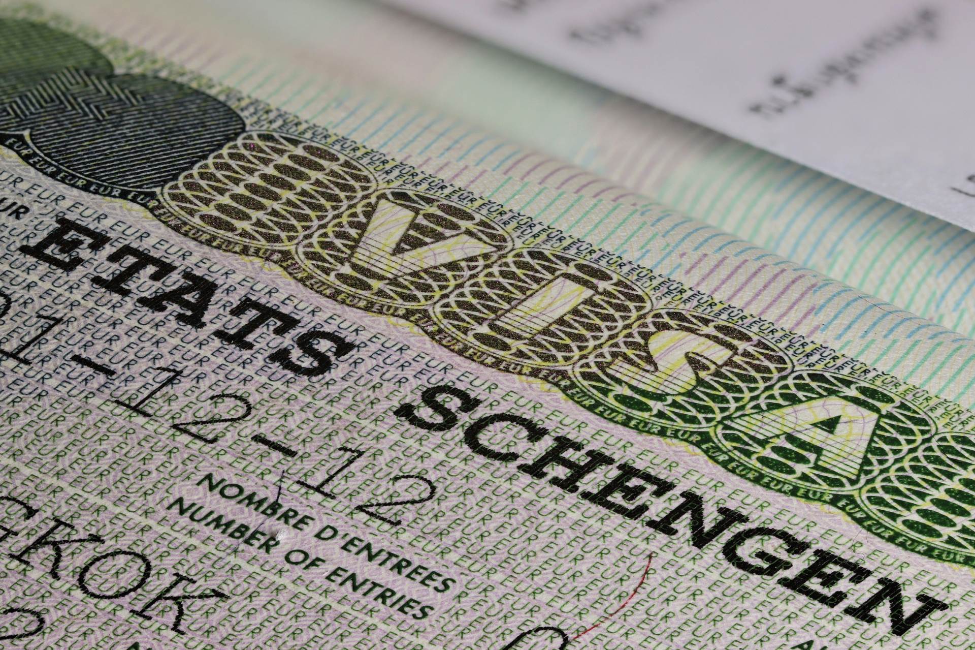  viza za područje Schengena 