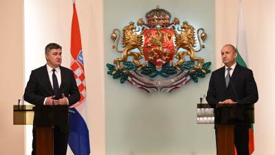 Zoran Milanović i Rumen Radev  Zoran Milanović i Rumen Radev