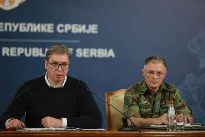 Aleksandar Vučić u obraćanju javnosti Aleksandar Vučić u obraćanju javnosti