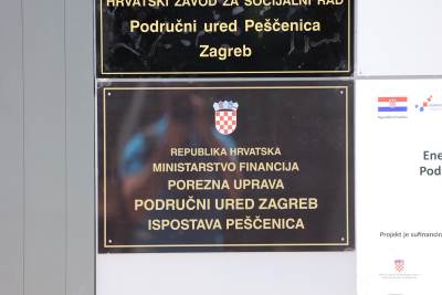 ispostava Porezne uprave na Peščenici u Zagrebu 