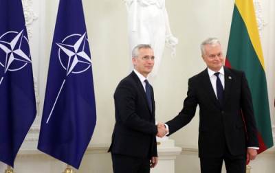 Jens Stoltenberg i Gitanas Nauseda Jens Stoltenberg i Gitanas Nauseda