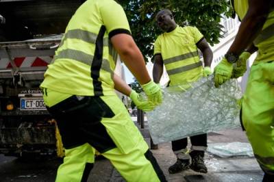 Marseille nakon još jedne noći nasilnih prosvjeda Marseille nakon još jedne noći nasilnih prosvjeda