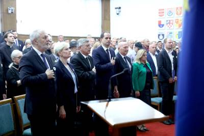 Obilježavanje Dana sjećanja na genocid u Srebrenici u Hrvatskom saboru Obilježavanje Dana sjećanja na genocid u Srebrenici u Hrvatskom saboru
