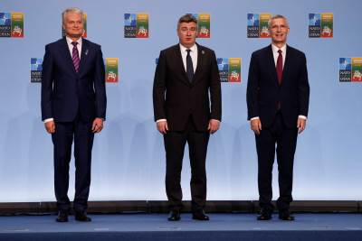 Zoran Milanović na summitu NATO-a u VIlniusu  Zoran Milanović na summitu NATO-a u VIlniusu
