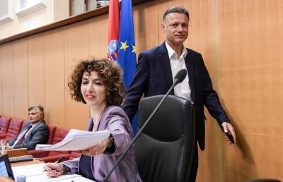 Drugi dan izvanrednog zasjedanja Sabora Drugi dan izvanrednog zasjedanja Sabora