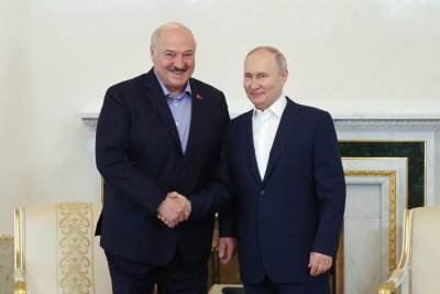 Aleksandar Lukašenko i Vladimir Putin Aleksandar Lukašenko i Vladimir Putin