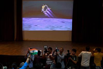 spuštanje indijske svemirske letjelice na Mjesec 