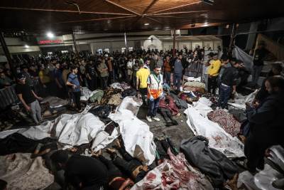 Žrtve izraelskog napada na bolnicu u Gazi 