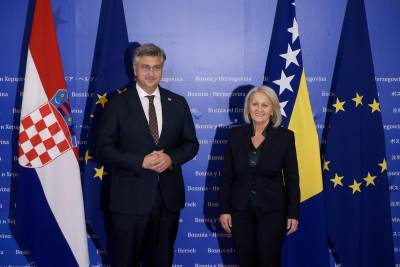 Andrej Plenković i Borjana Krišto Andrej Plenković i Borjana Krišto