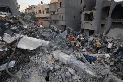 Gaza nakon izraelskog bombardiranja Gaza nakon izraelskog bombardiranja