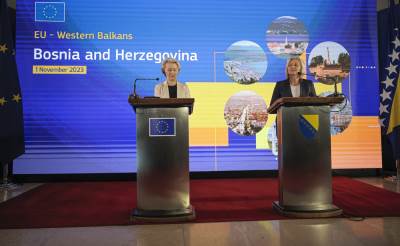 Ursula von der Leyen i Borjana Krišto Ursula von der Leyen i Borjana Krišto