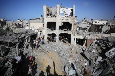 Gaza nakon izraelskog bombardiranja Gaza nakon izraelskog bombardiranja
