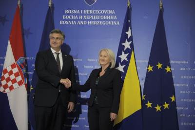Andrej Plenković i Borjana Krišto Andrej Plenković i Borjana Krišto