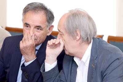 Milorad Pupovac i Furio Radin Milorad Pupovac i Furio Radin
