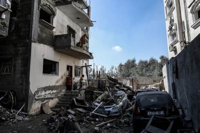 Gaza nakon izraelskog bombardiranja Gaza nakon izraelskog bombardiranja