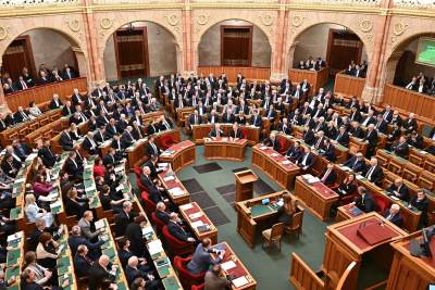 Mađarski parlament o ulasku Švedske u NATO Mađarski parlament o ulasku Švedske u NATO