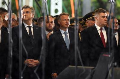Andrej Plenković i Zoran Milanović Andrej Plenković i Zoran Milanović