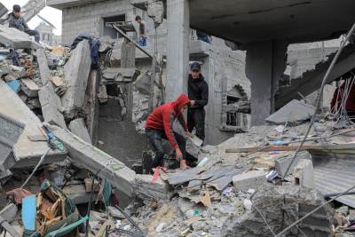 Gaza nakon izraelskog bombardiranja Gaza nakon izraelskog bombardiranja