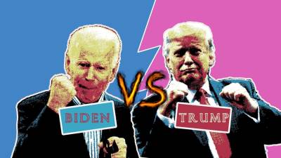 Joe Biden i Donald Trump Joe Biden i Donald Trump